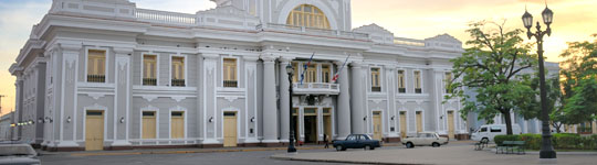 Cienfuegos city hall, cuba